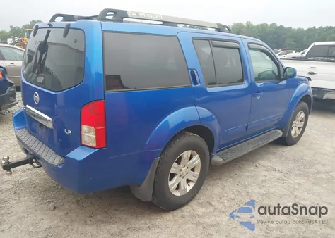 2005 Nissan Pathfinder Le из США, поврежденный, VIN 5N1AR18U15C730976